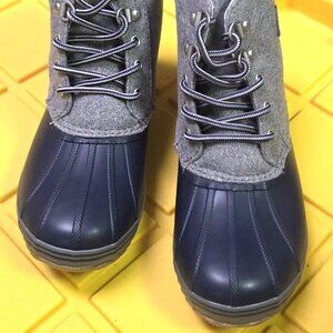 Size 3 - Sperry - Bowline Boot - grey & navy  - NEW